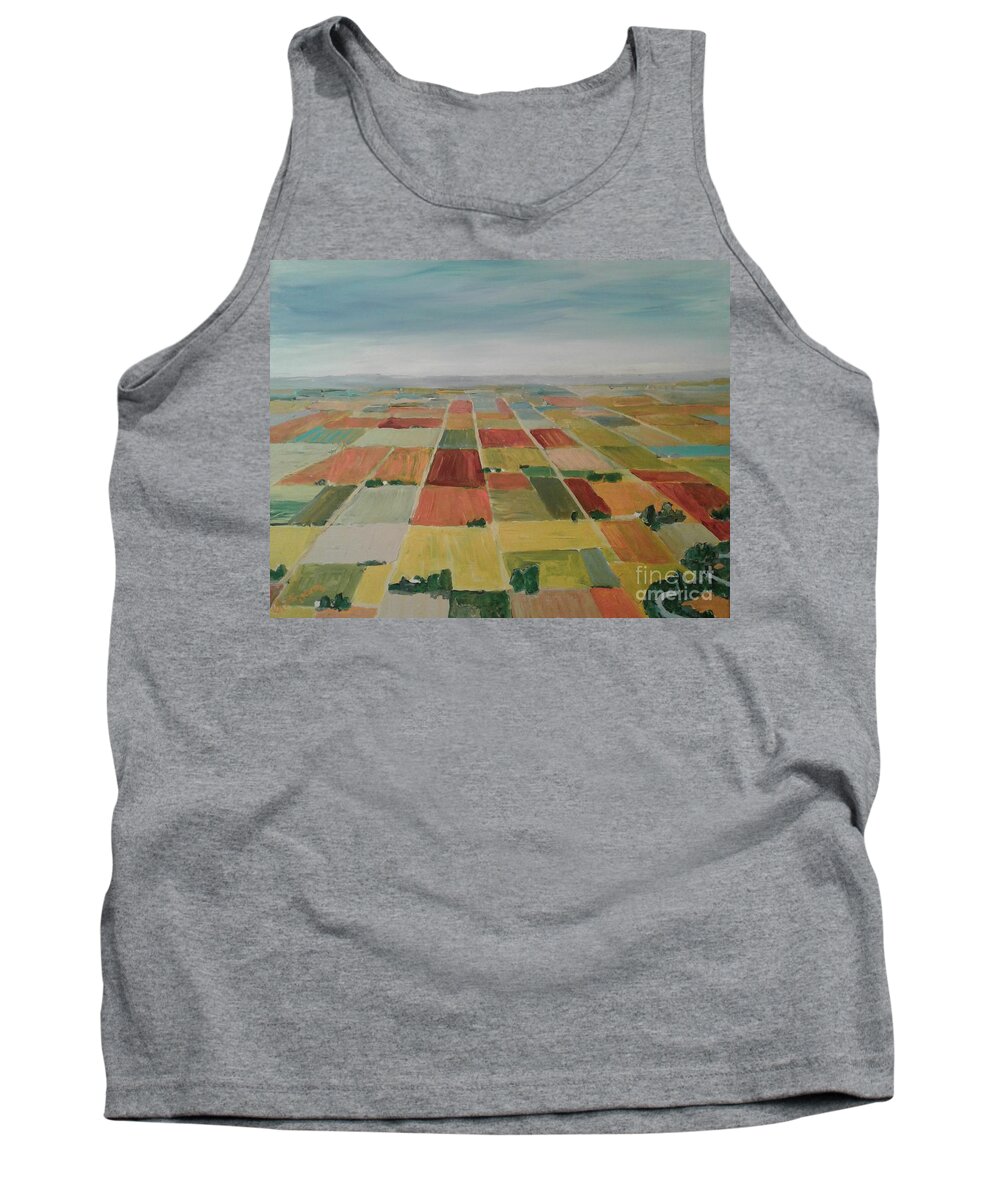 Plains Tank Top featuring the painting Plains by Rodger Ellingson