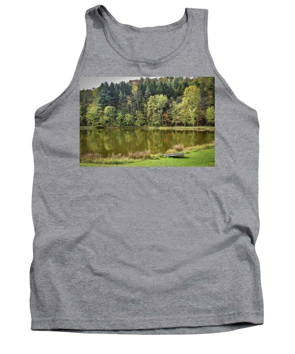 Pond Tank Top featuring the photograph Pond by Michelle Wittensoldner