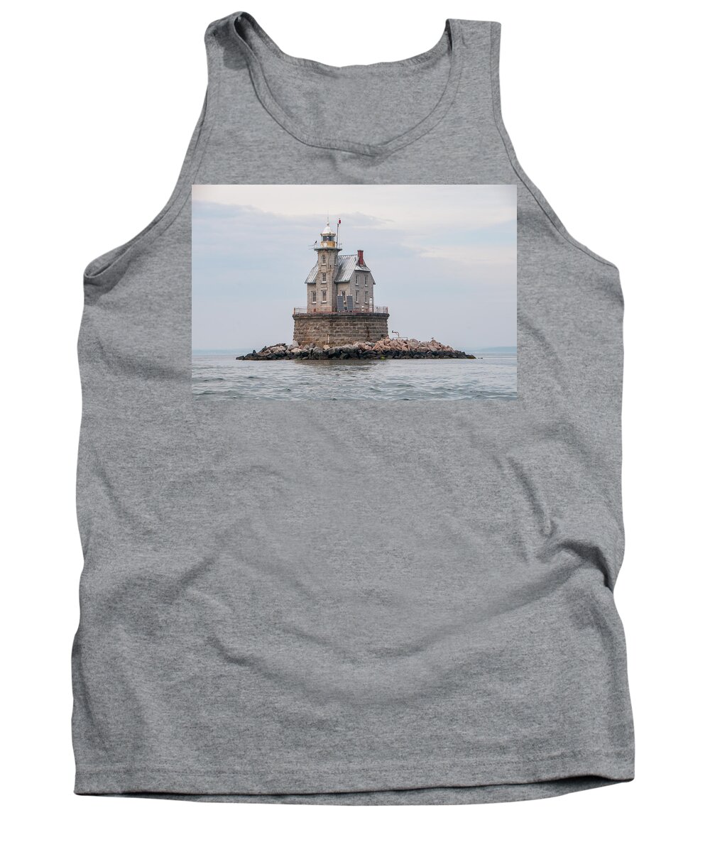 Race Rock Lighthouse Tank Top featuring the photograph Race Rock Lighthouse by Phyllis Taylor