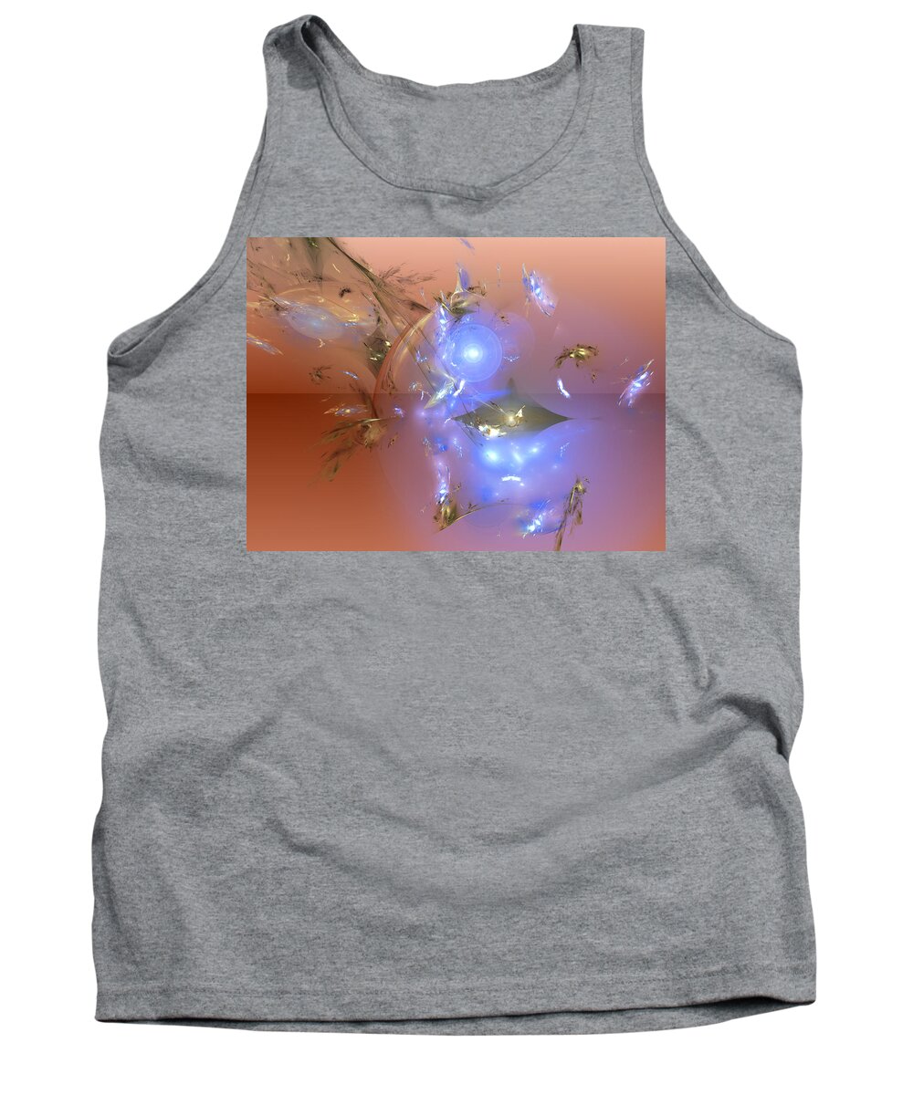 Art Tank Top featuring the digital art Radical by Jeff Iverson