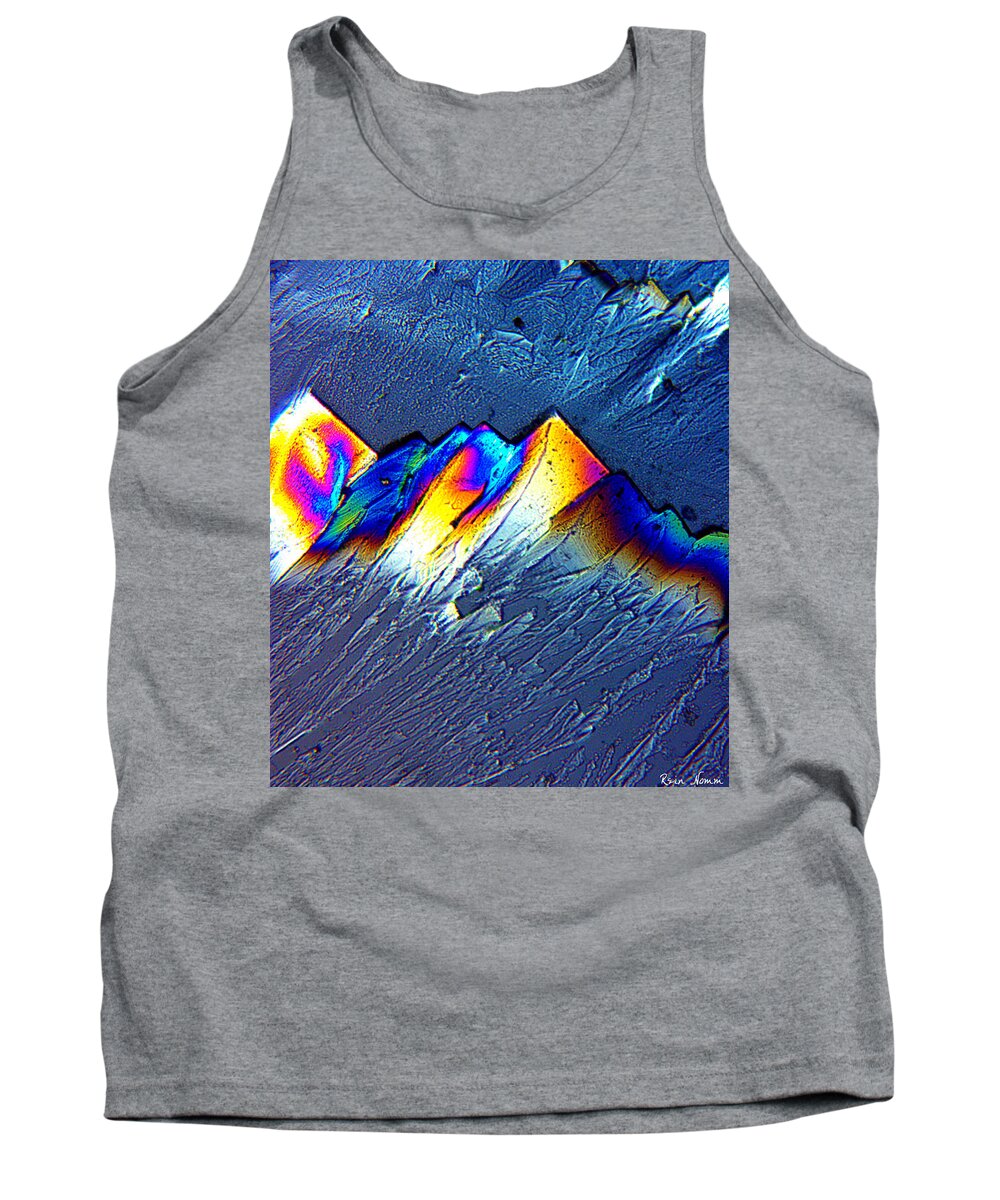  Tank Top featuring the photograph Rainbow Mountains by Rein Nomm