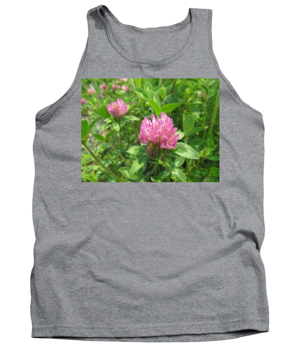 Clover Tank Top featuring the photograph Red Clover - #5618 by StormBringer Photography