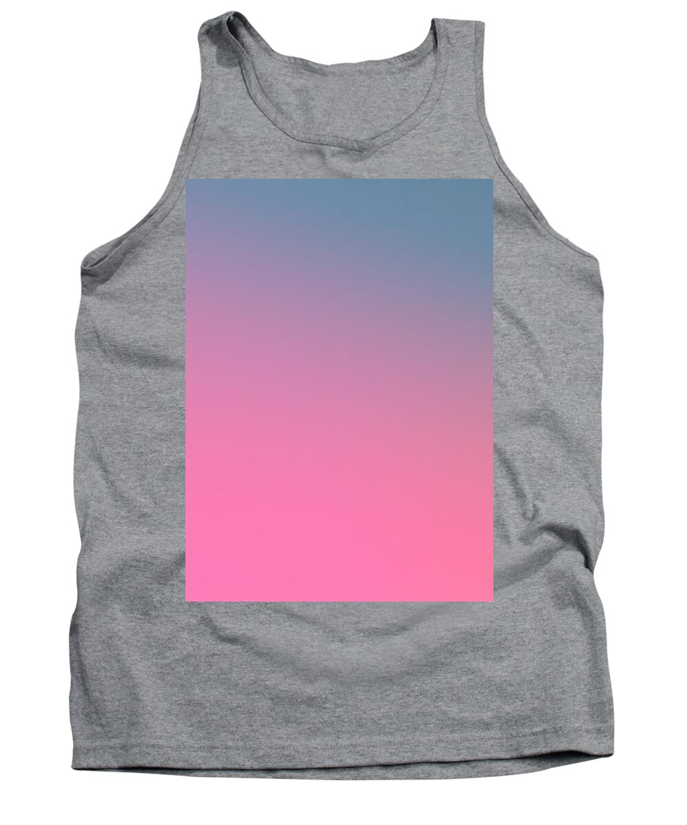 Minimal Tank Top featuring the photograph Relax Minimal Abstract Pink blue by Itsonlythemoon