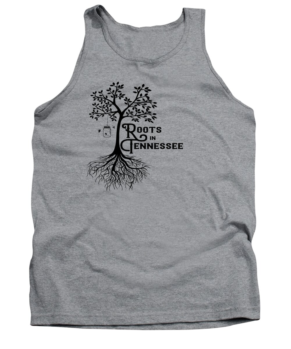 Tennessee Tank Top featuring the digital art Roots in TN by Heather Applegate