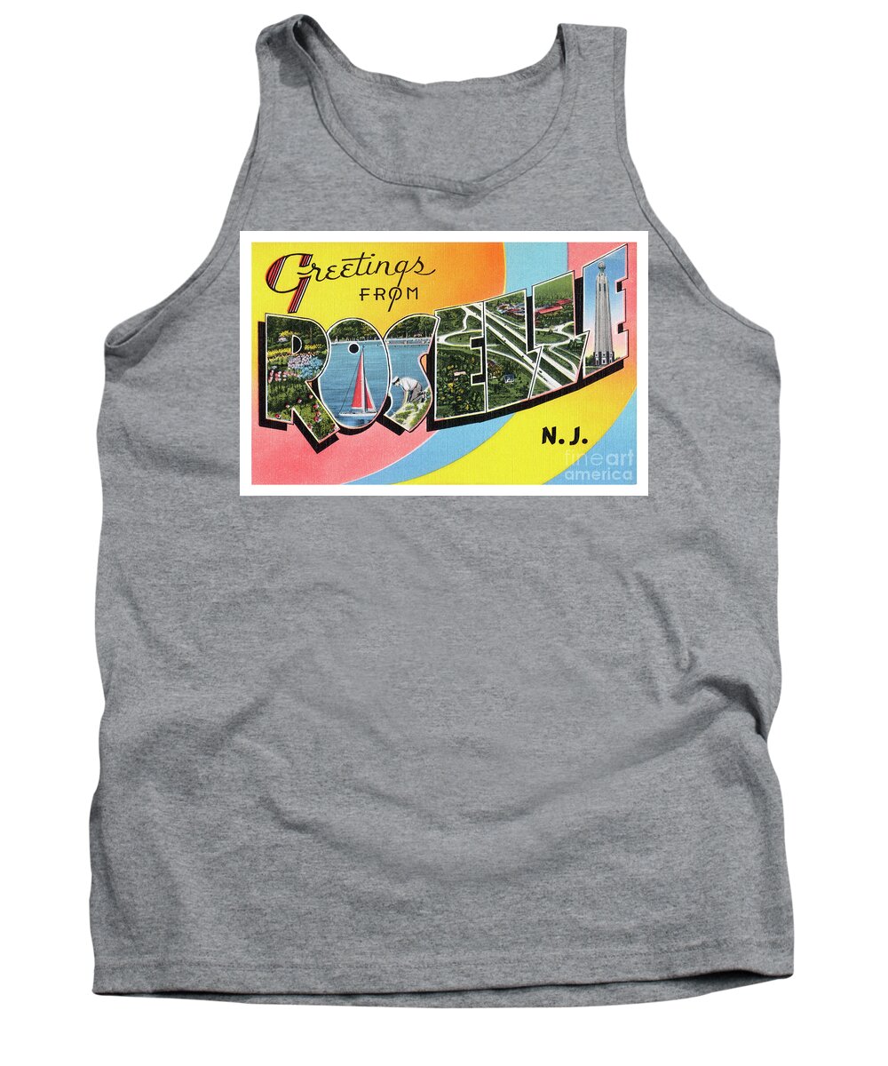 Roselle Tank Top featuring the photograph Roselle Greetings by Mark Miller