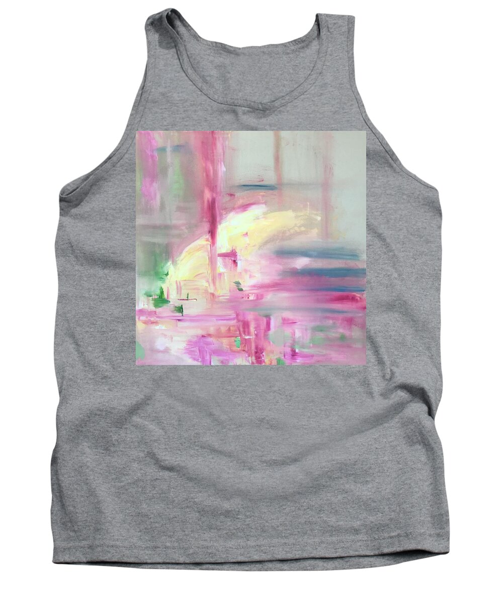  Tank Top featuring the pastel Sarasota Sunset by Beverly Smith