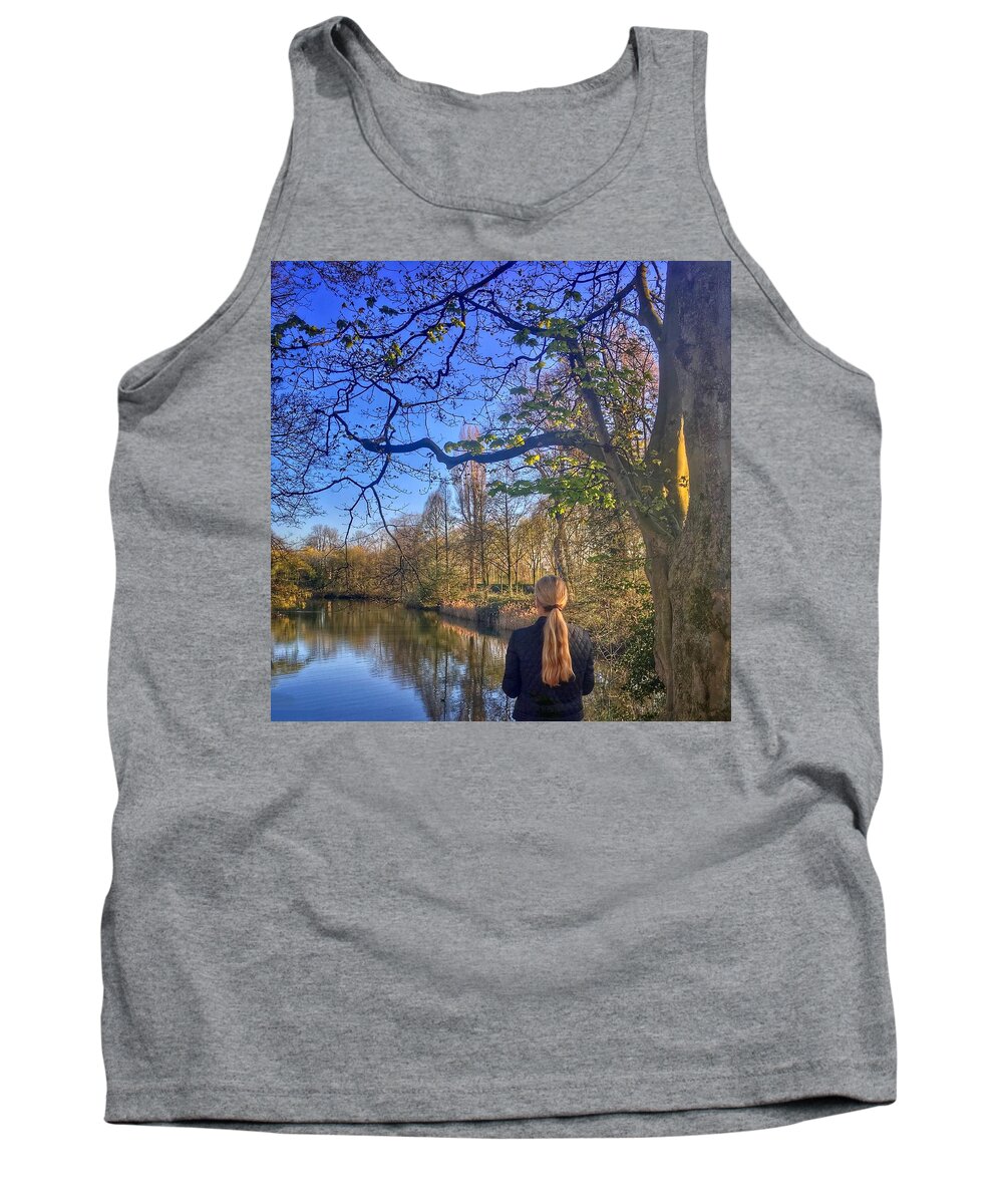 Duesseldorf Tank Top featuring the photograph Serene by Richard Cummings