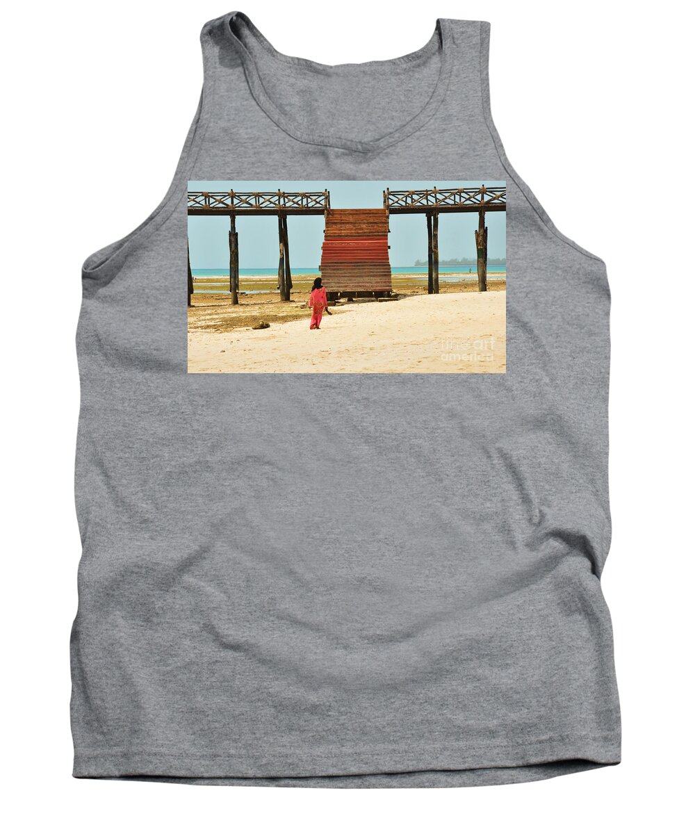 Woman Tank Top featuring the photograph Serenity on Prison Island by Yavor Mihaylov