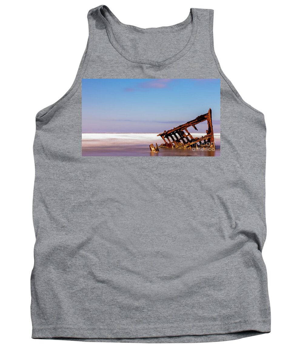 Ship Tank Top featuring the photograph Ship Wreck by Dheeraj Mutha