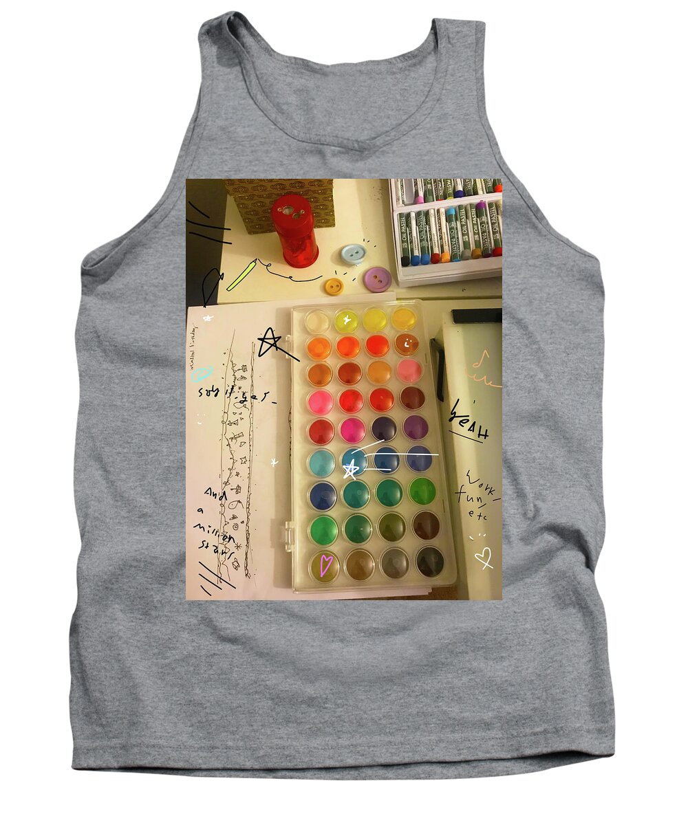  Tank Top featuring the photograph Studio create by Ashley Rice