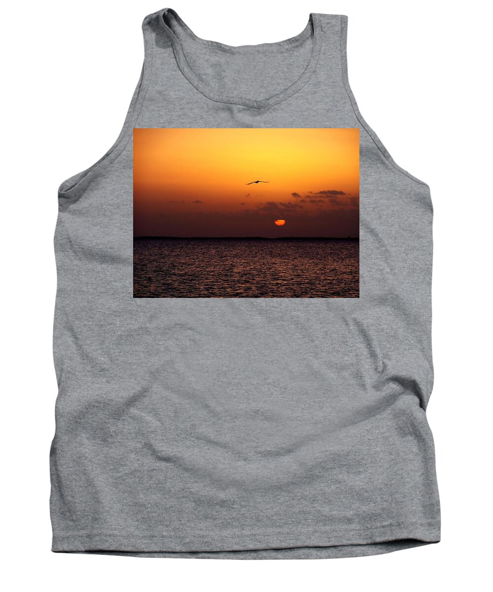 Florida Tank Top featuring the photograph Stunning Sunset by Lindsey Floyd