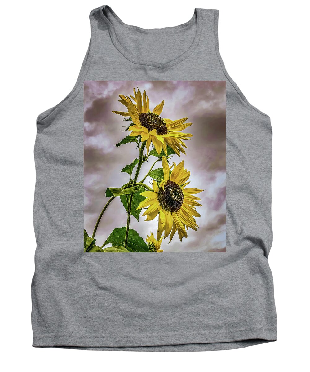 Sunflowers Tank Top featuring the photograph Sunflowers by Anamar Pictures