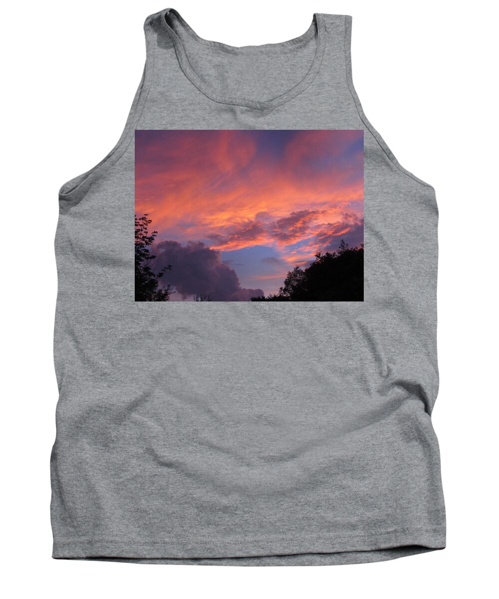 Summer Tank Top featuring the photograph Sunset - #6484 by StormBringer Photography