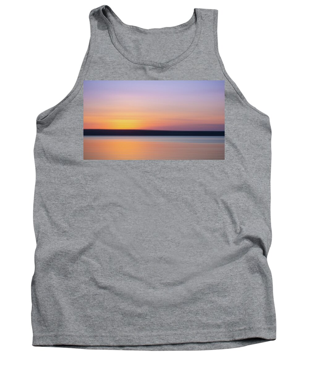 Office Decor Tank Top featuring the photograph Susnet Blur by Steve Stanger