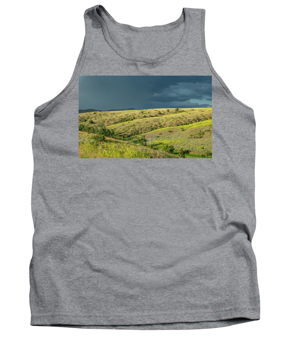  Tank Top featuring the photograph That Unmistakable Golden Light by Marcy Wielfaert