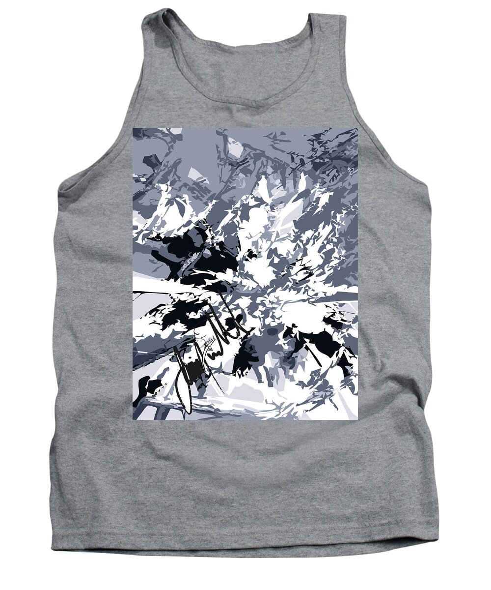  Tank Top featuring the digital art The Storm by Jimmy Williams