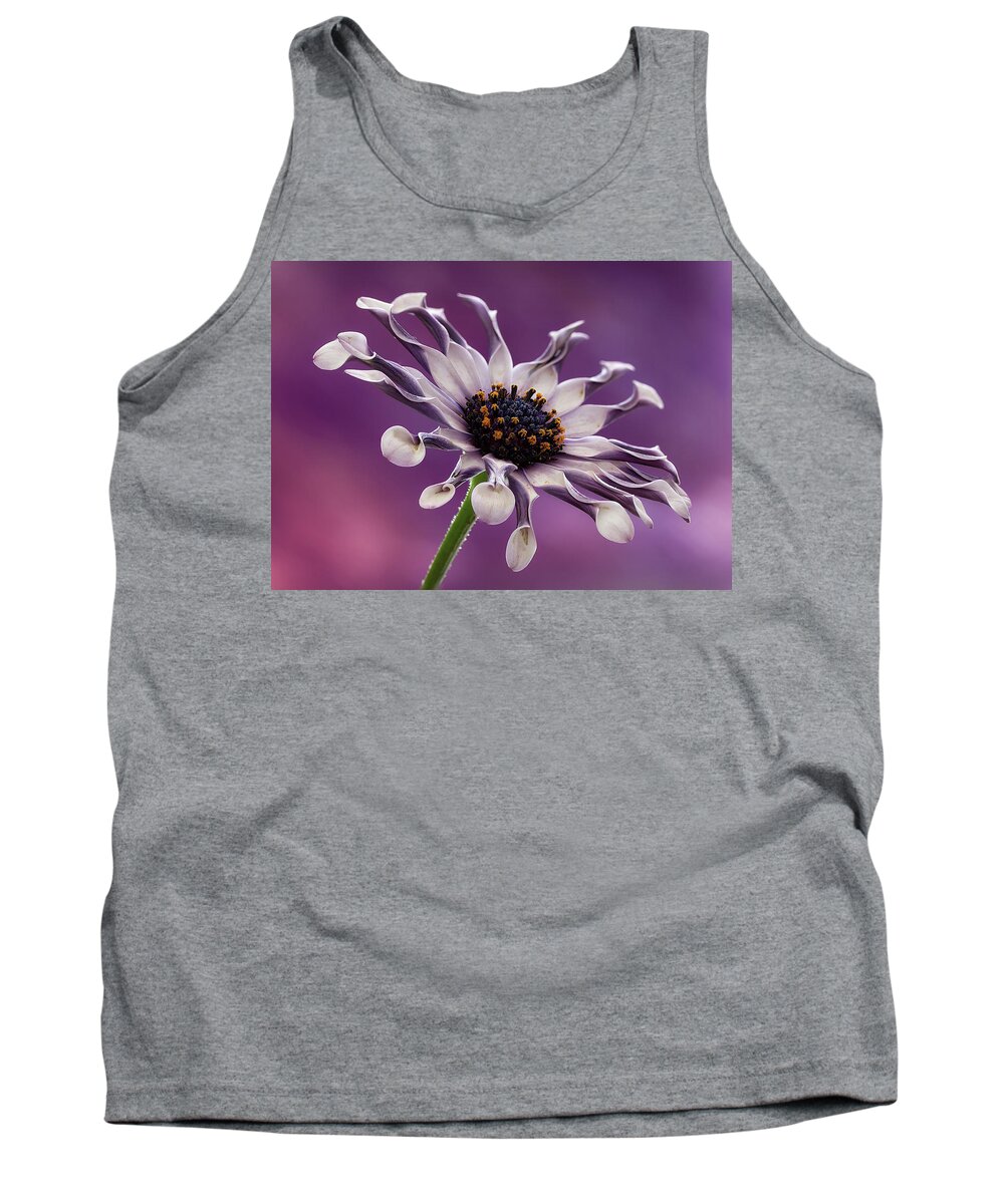 Floral Tank Top featuring the photograph Twists and Turns by Shirley Mitchell