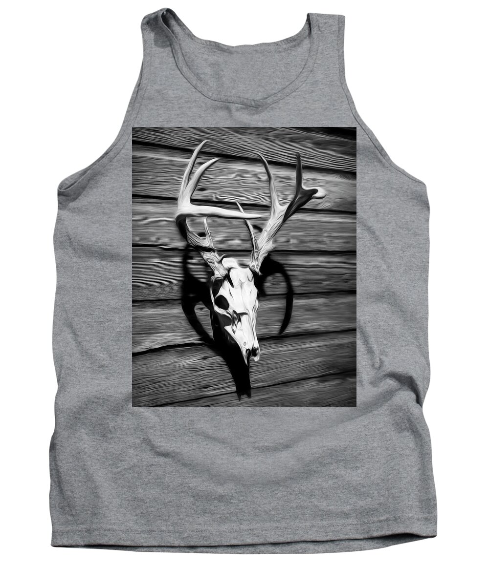 Kansas Tank Top featuring the photograph White-tail Deer 007 by Rob Graham