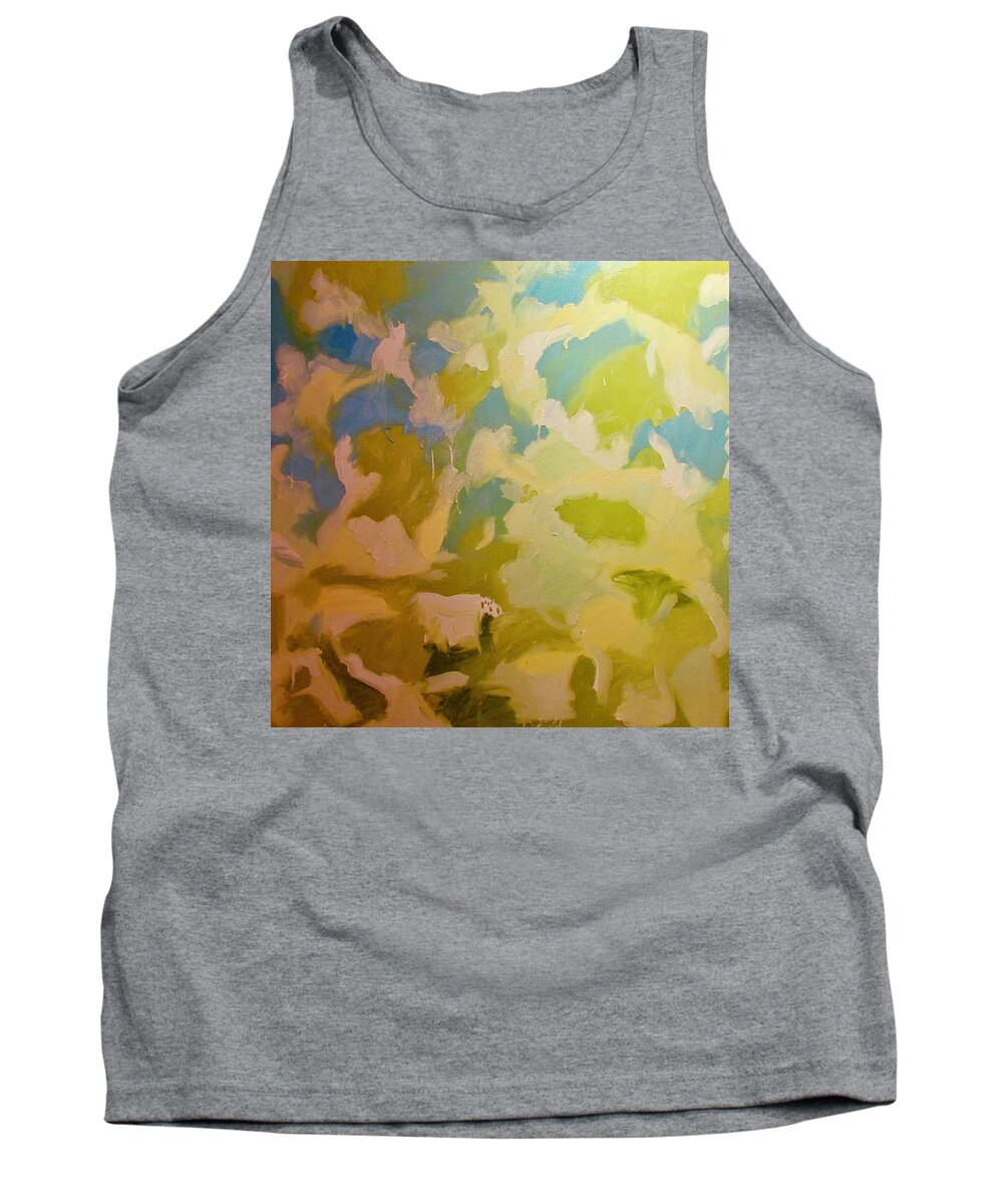 Landscape Tank Top featuring the painting Yes It Is by Steven Miller
