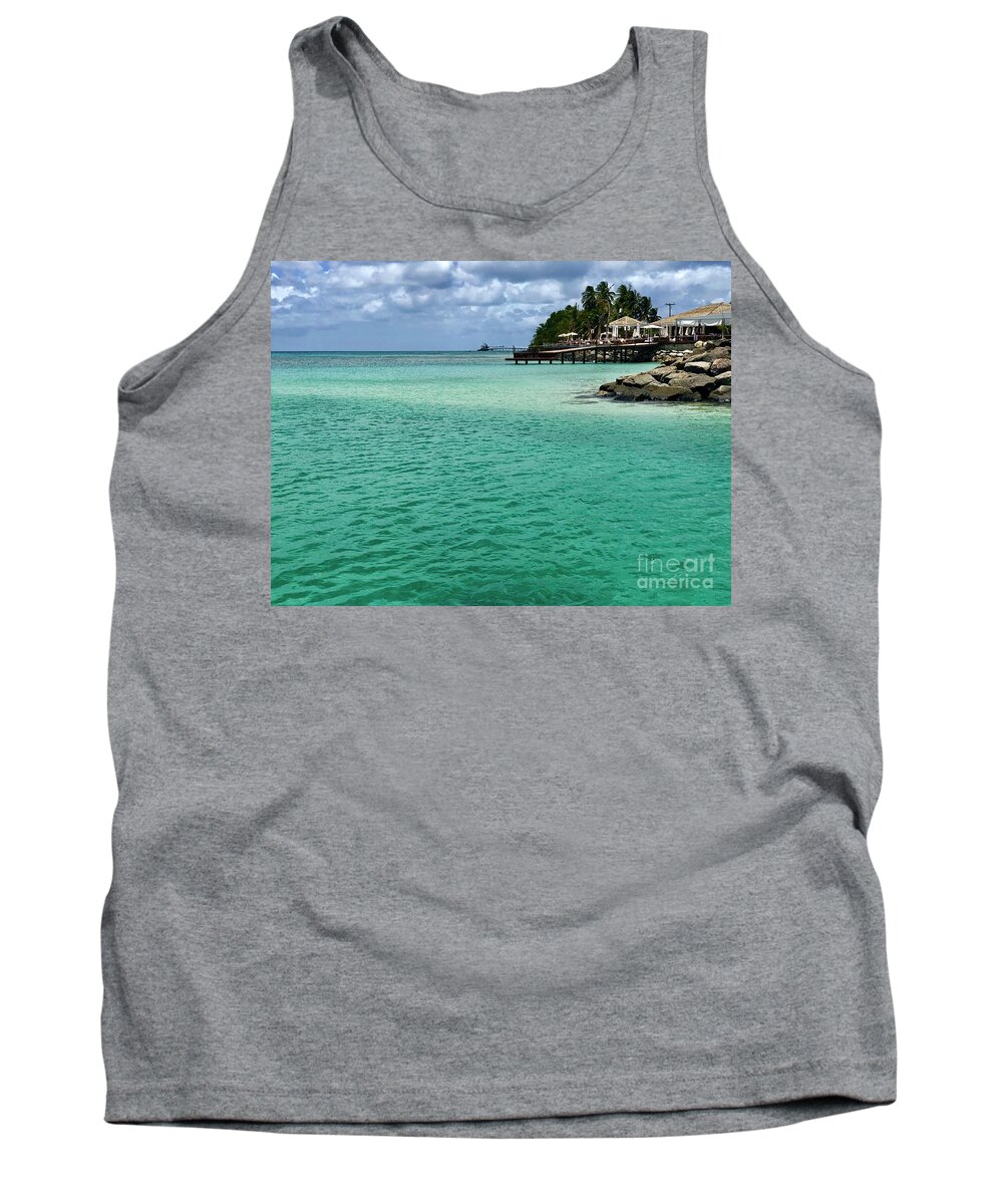  Tank Top featuring the photograph Beach by Dennis Richardson