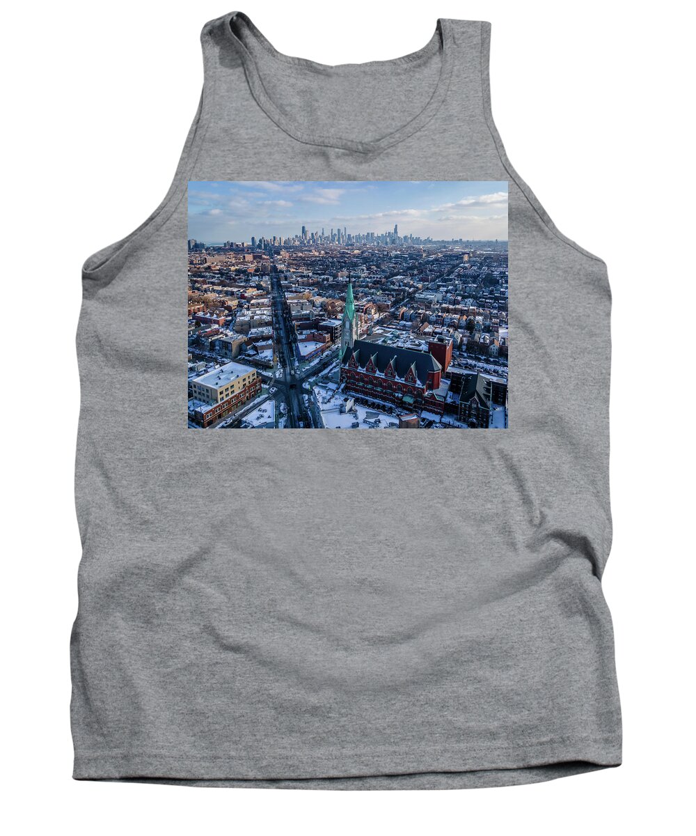 Chicago Tank Top featuring the photograph Chicago Lakeview #1 by Bobby K