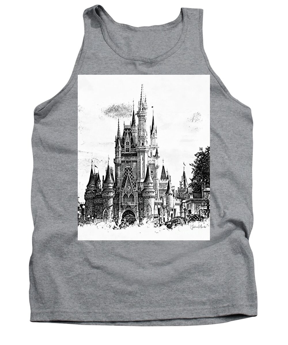 Louisville Tank Top featuring the photograph Disney #1 by FineArtRoyal Joshua Mimbs