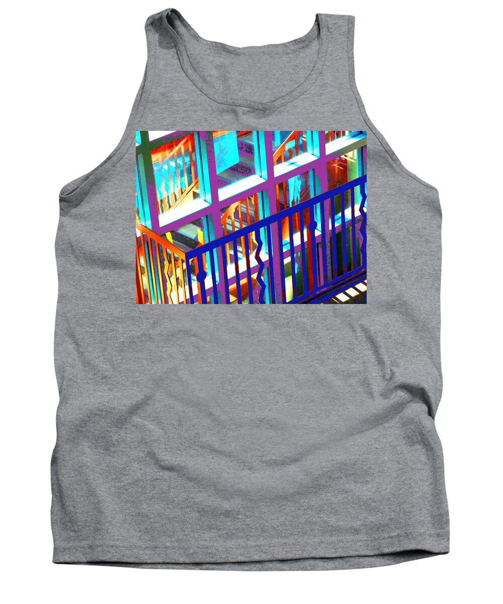  Tank Top featuring the digital art Eschertecture by T Oliver