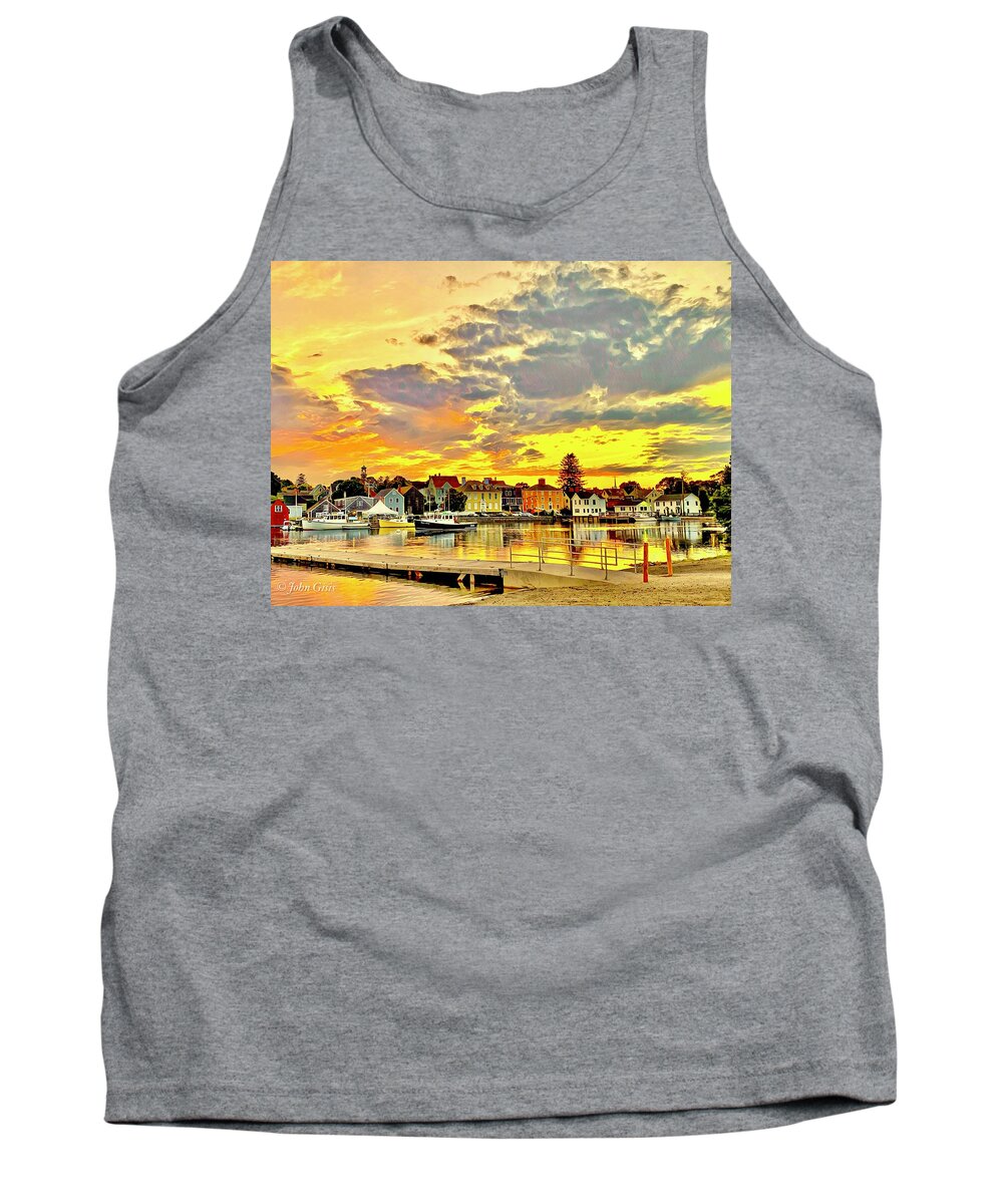  Tank Top featuring the photograph Portsmouth #1 by John Gisis