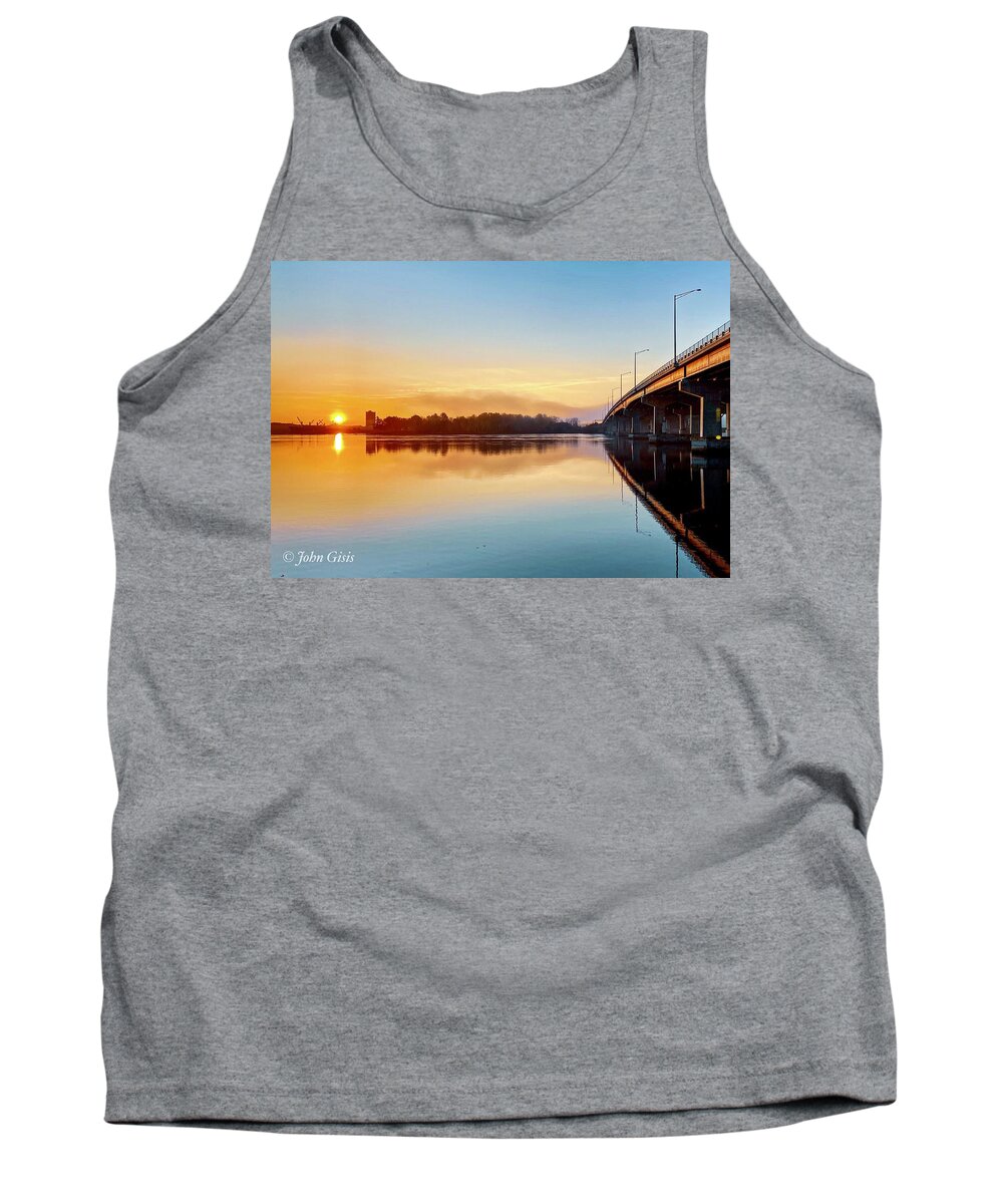  Tank Top featuring the photograph Sunrise #1 by John Gisis