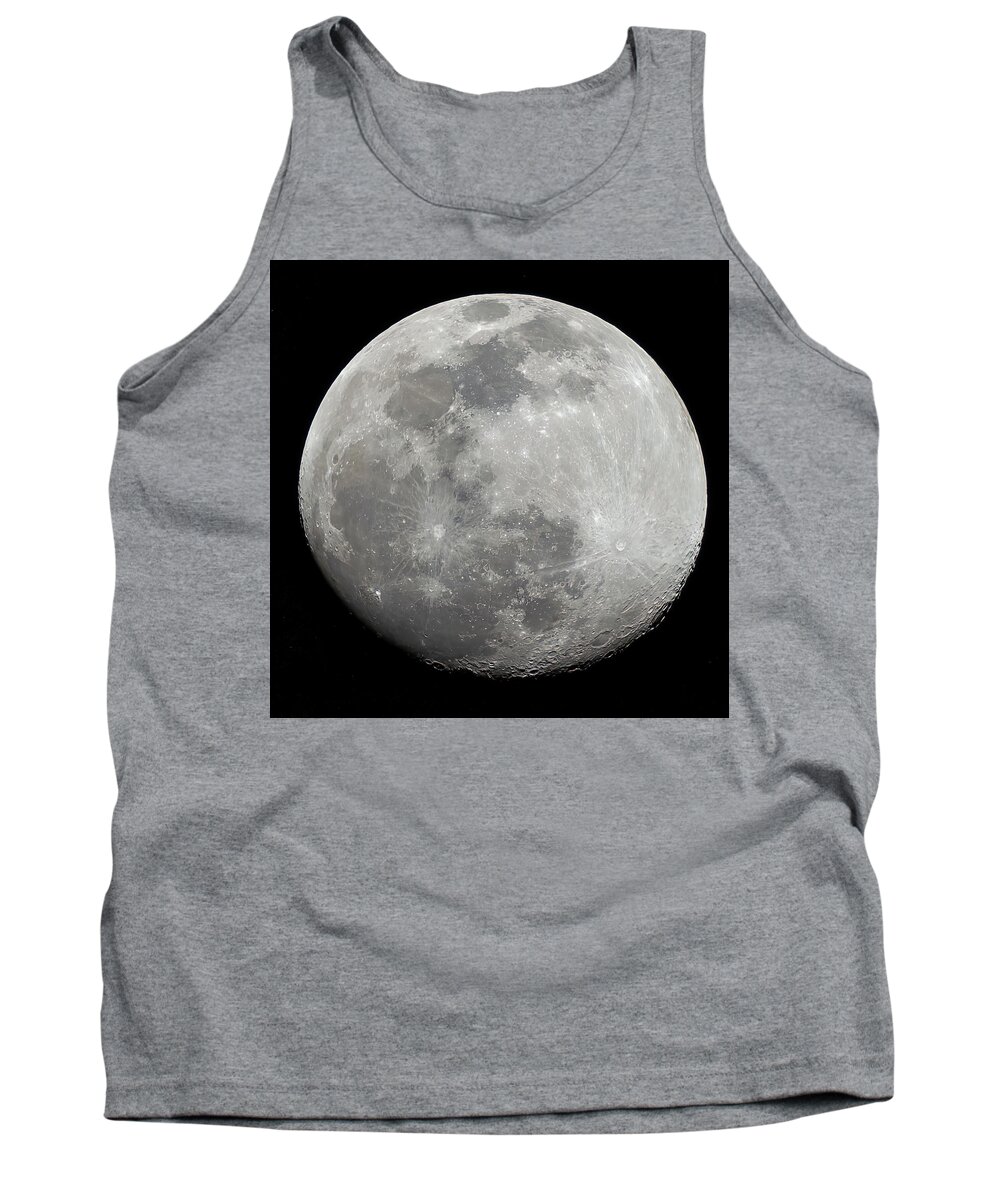  Tank Top featuring the photograph Waxing Moon #1 by Al Judge