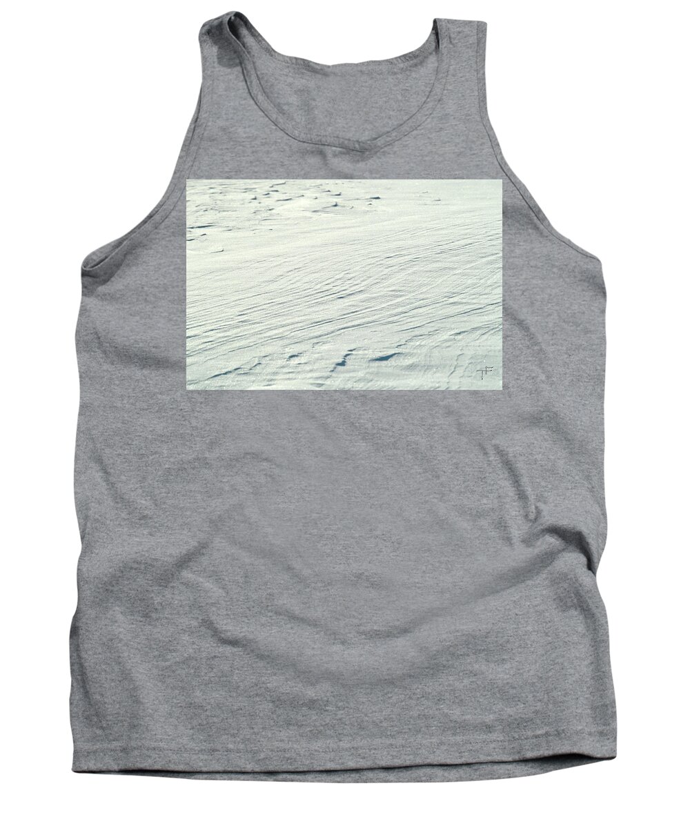 Snow Tank Top featuring the photograph Winter Abstract VII #1 by Theresa Fairchild