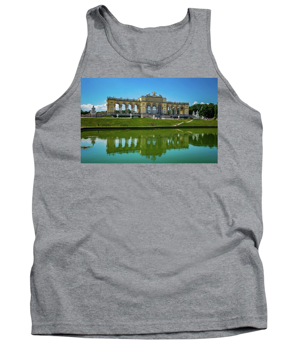 #travel #nature #photography #travelphotography #love #photooftheday #instagood #travelgram #picoftheday #instagram #photo #beautiful #art #like #naturephotography #follow #wanderlust #happy #adventure #instatravel #travelblogger #landscape #summer #trip #style #explore Tank Top featuring the photograph Vienna Gardens #16 by Angela Carrion Photography