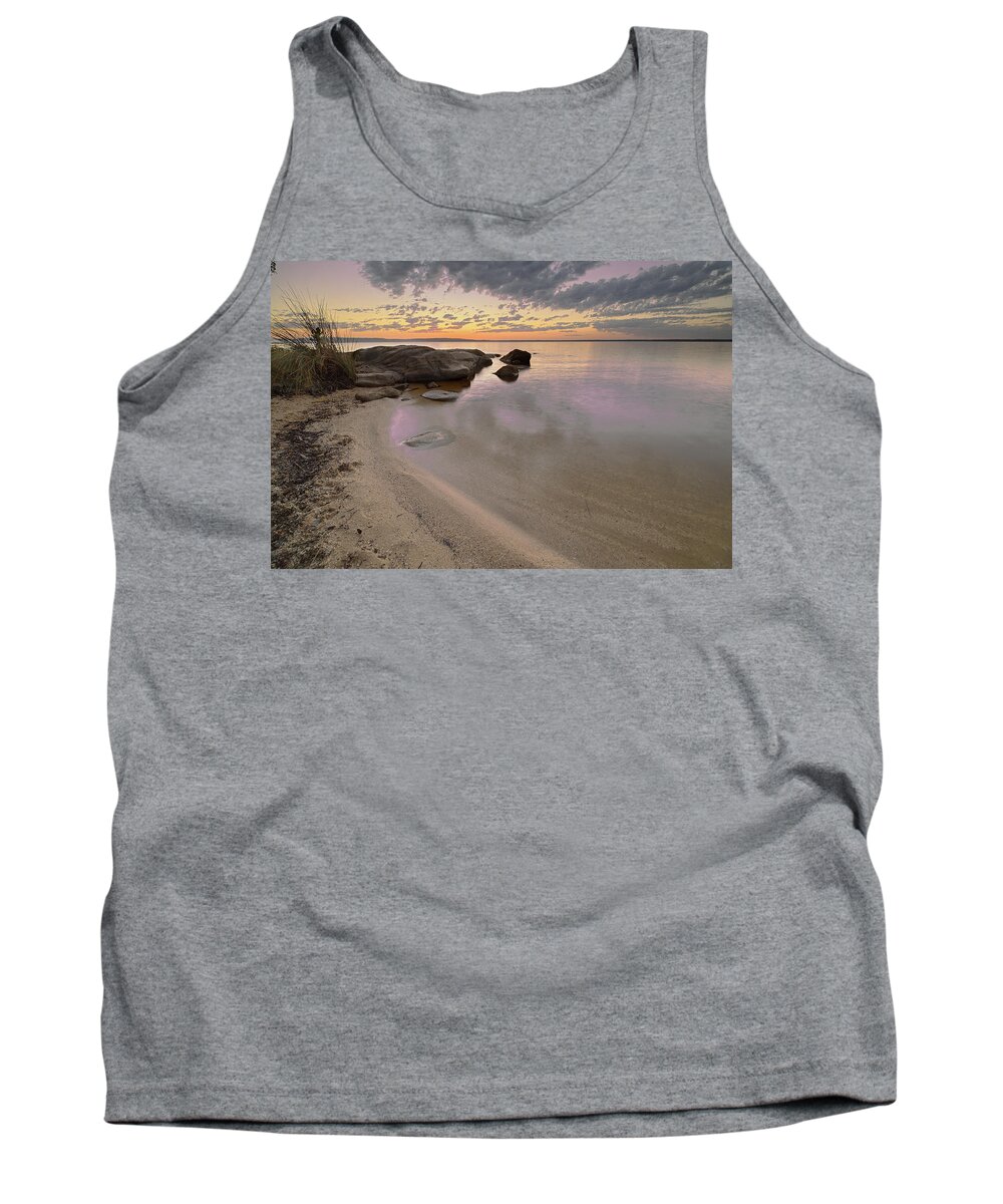 Sunrise Tank Top featuring the photograph 1808rise3 by Nicolas Lombard