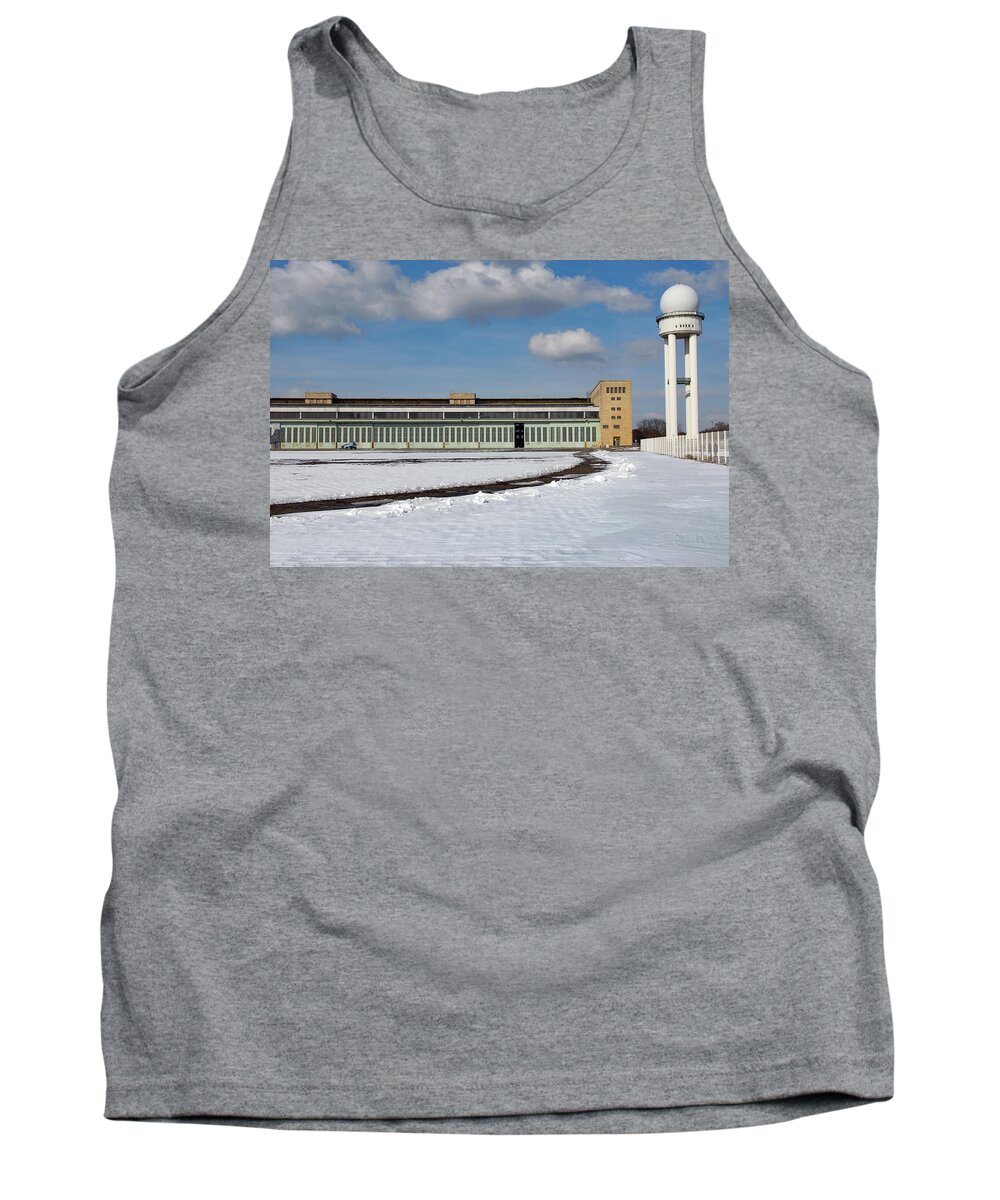 Architecture Tank Top featuring the photograph Berlin #2 by Eleni Kouri