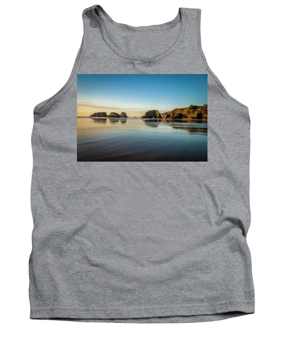 Cannon Beach Oregon Tank Top featuring the photograph Cannon Beach Oregon #2 by Donald Pash