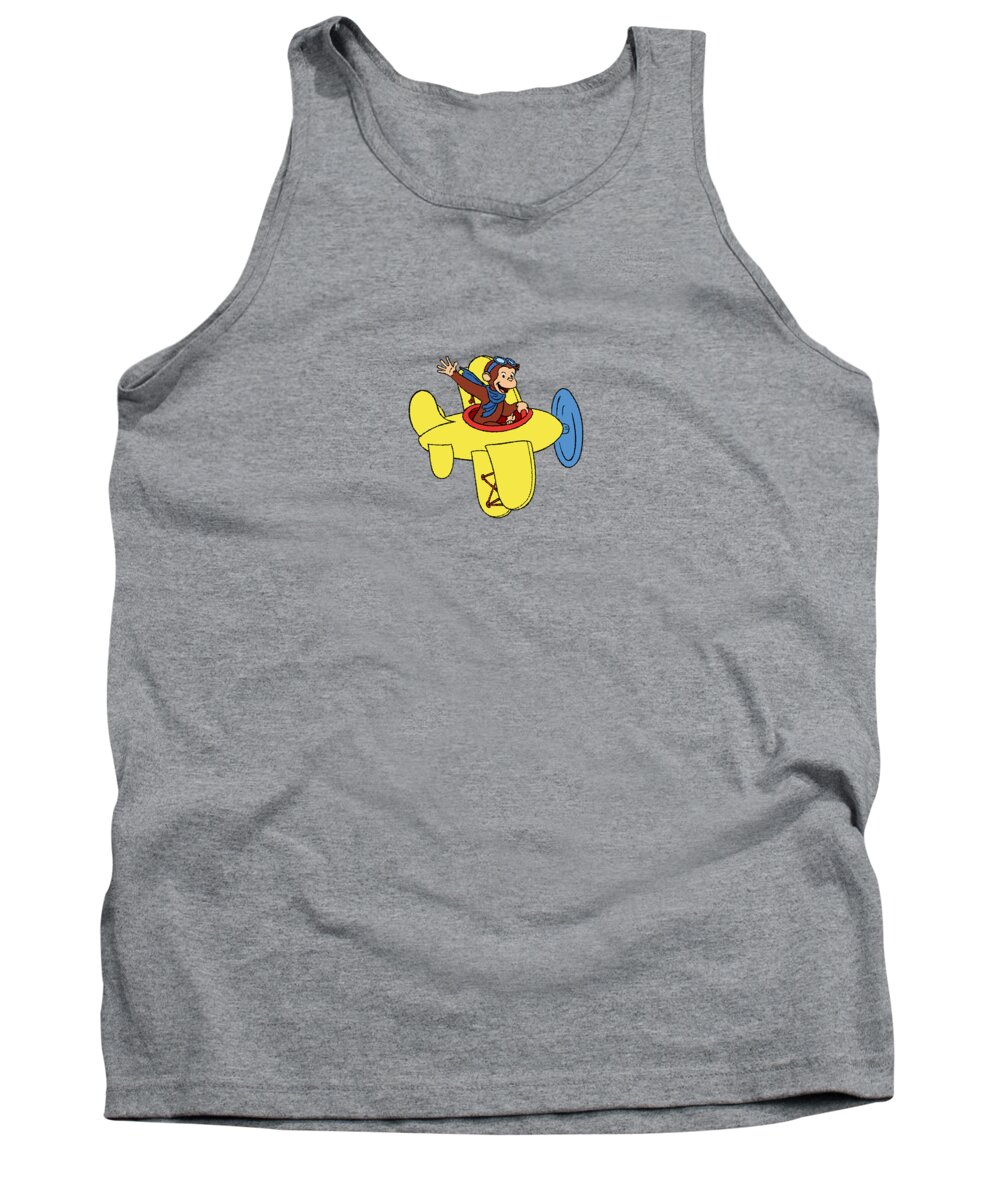 Curious George Tank Top featuring the drawing Curious George #2 by The Gallery