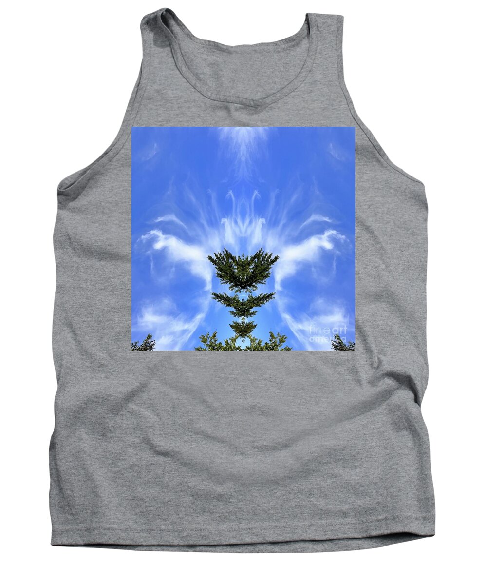 Nonhuman Intelligence Tank Top featuring the photograph Nonhuman intelligence #7 by Holy Hands