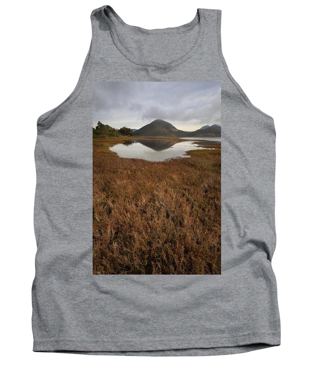  Tank Top featuring the photograph Morro Bay Estuary #8 by Lars Mikkelsen