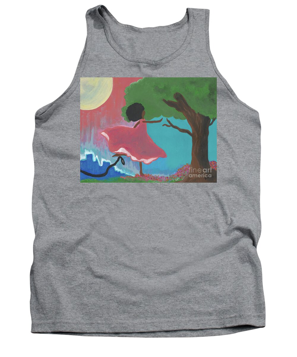  Tank Top featuring the painting A Great Escape by Francis Brown