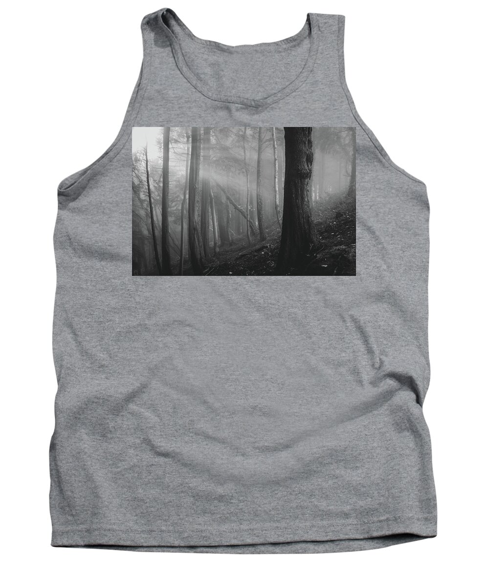 Forest Tank Top featuring the photograph A ray of light by Gavin Lewis