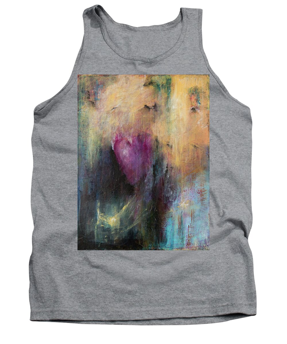 Painting Tank Top featuring the painting Affairs of the Heart by Lee Beuther