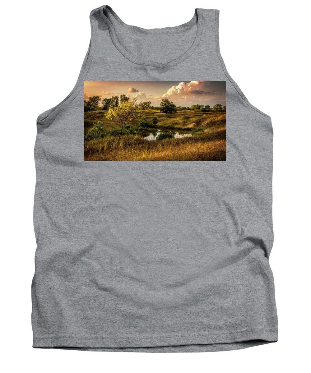 Sand Dunes Tank Top featuring the photograph Along the Dunes by Nate Brack
