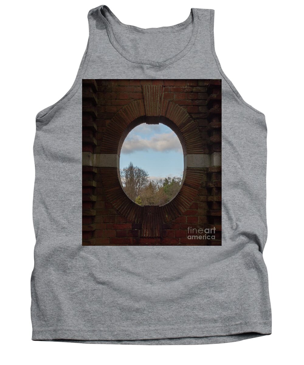 Architectural Tank Top featuring the photograph Architectural Aperture by Perry Rodriguez