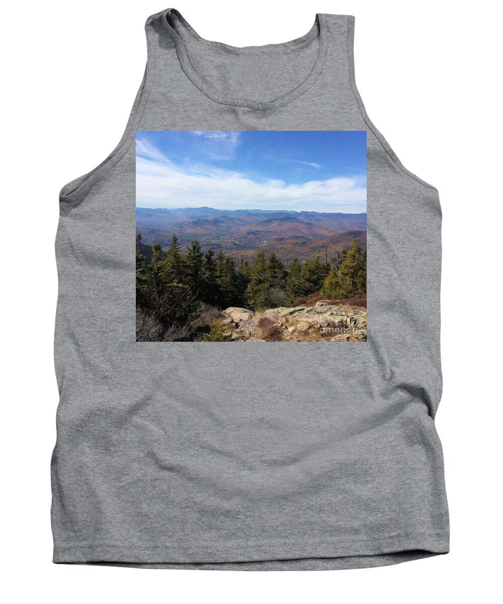 Mountains Tank Top featuring the photograph Autumn Comes to the Mountains by Frances Ferland