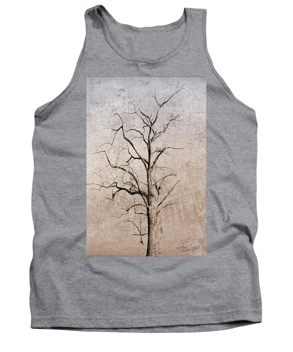 Trees Tank Top featuring the photograph Baring It All by Rene Crystal