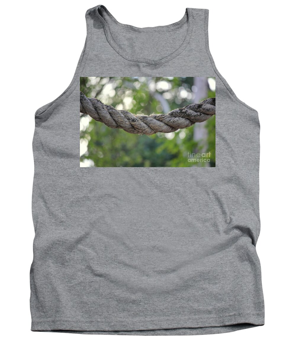 Rope Tank Top featuring the photograph Bokeh by On da Raks