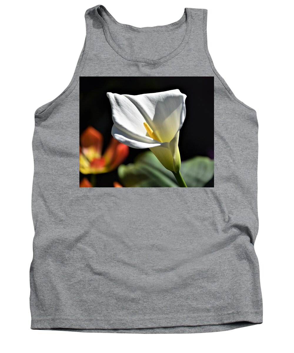 Calla Lily Tank Top featuring the photograph Calla Lily by Terry M Olson
