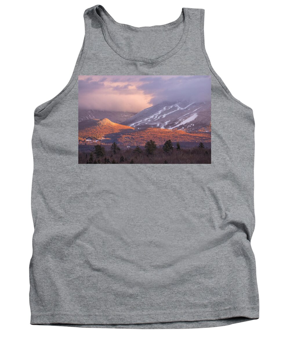 Cannon Tank Top featuring the photograph Cannon Sunset Glow by White Mountain Images