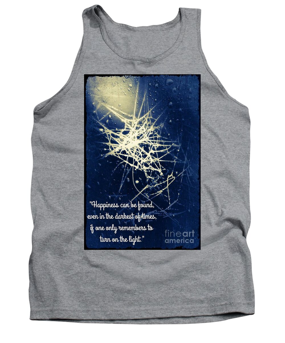 Photography Tank Top featuring the photograph Charlottes Web by Chrisann Ellis