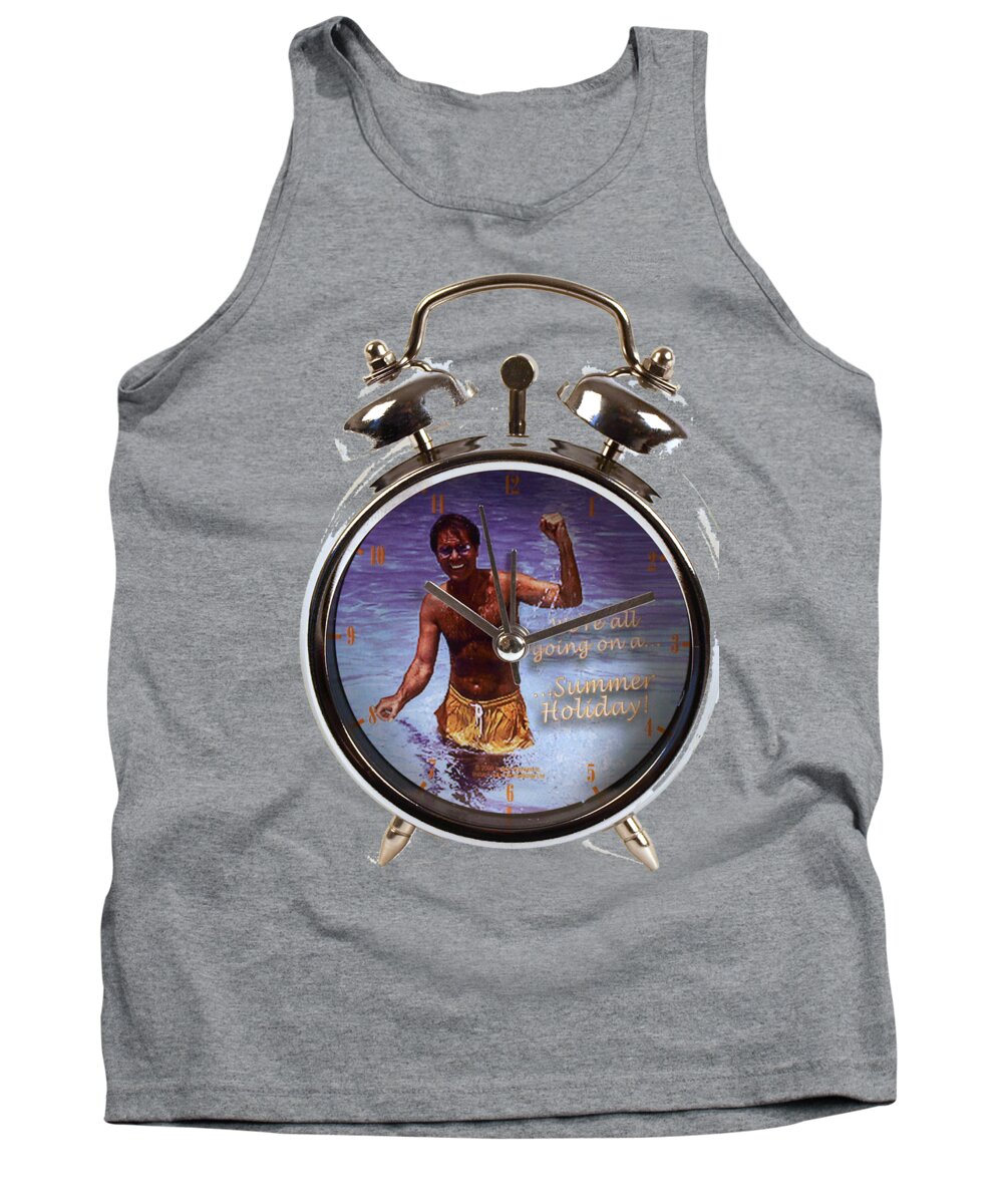Cliff Richard Collage Tank Top featuring the digital art Cliff Richard Collage by Bruce Springsteen